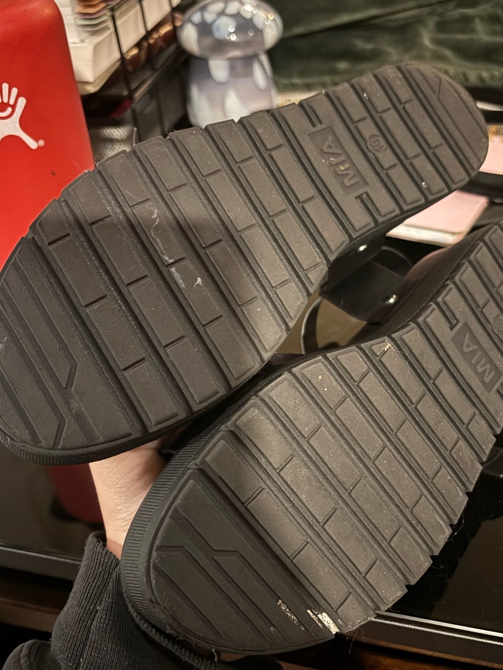 MIA Maya Platform Sandals Black - Picture 5 of 5
